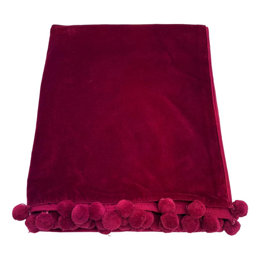 RED VELVET THROW