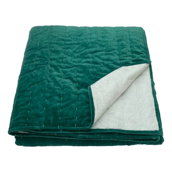 Emerald Green bedspread