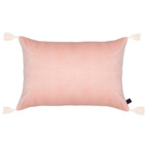 Blush Pink Velvet Cushion