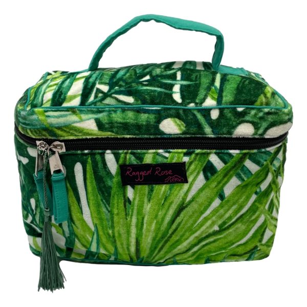 Green Velvet Vanity Bag