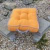 orange garden box cushion