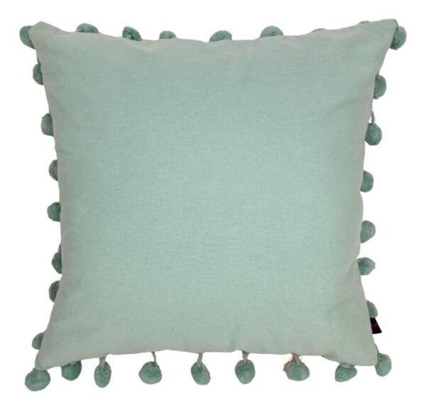 sage green cushion