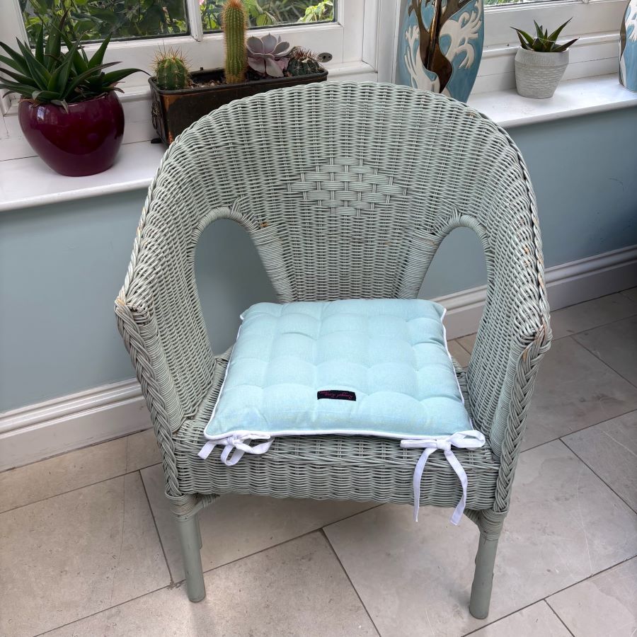 soft green seat pad