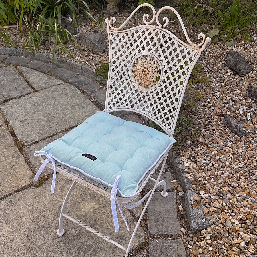 soft green seat pad
