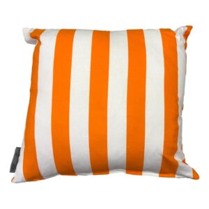 Orange Stripe garden cushion