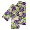 purple rose tea towels