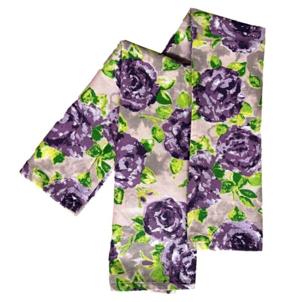 purple rose tea towels